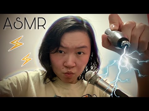 ASMR Electric Sounds with mini mic 🎤