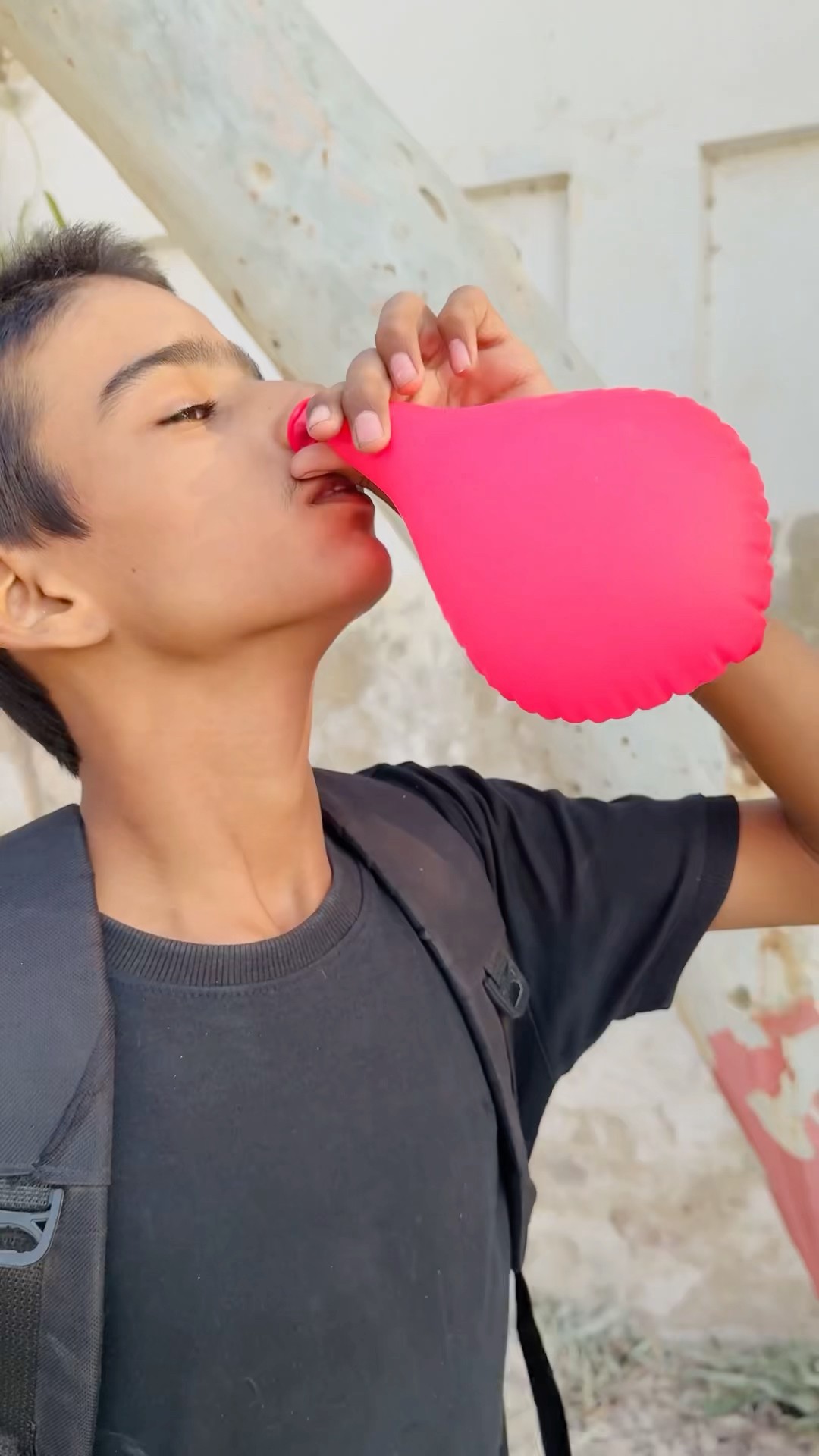 Blow ?️Balloon With Nose ? #Challenge