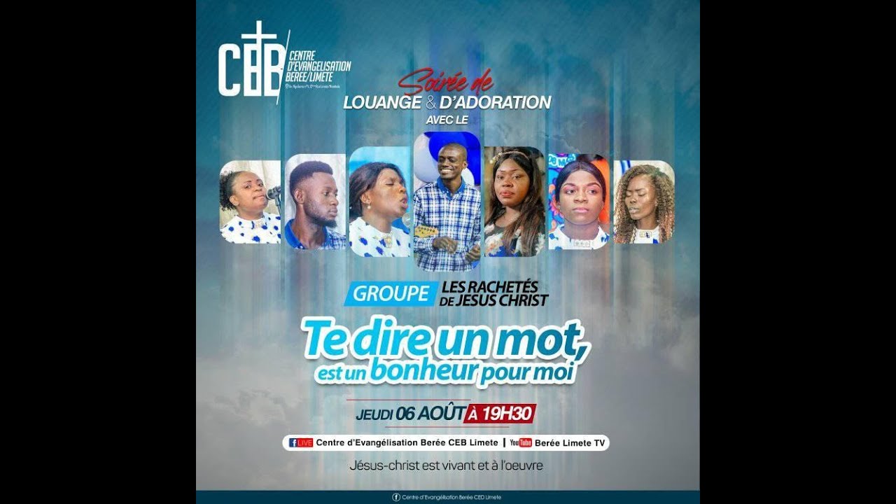 SOIREE DE LOUANGE ET D'ADORATION "DE BEREE DE LIMETE"