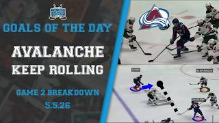 Avalanche Keep Rolling; Video Breakdown