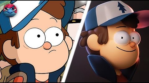 I MADE DIPPER FROM GRAVITY FALLS IN 3D ! MAYA/ARNOLD