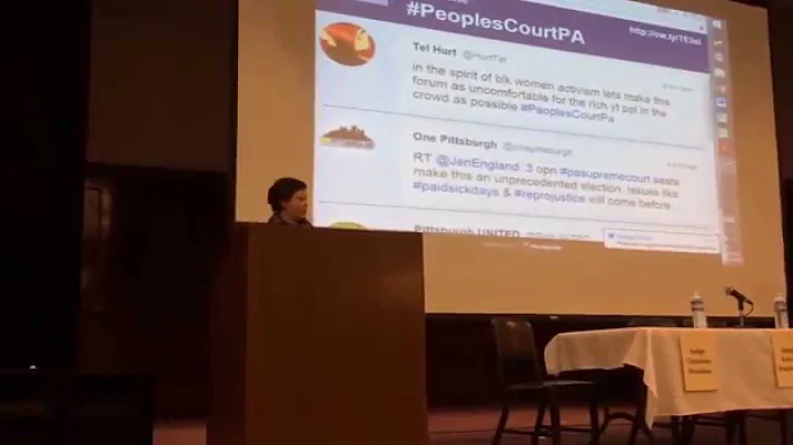 #PeoplesCourtPA Guest Speaker: Erin Kramer of One ...