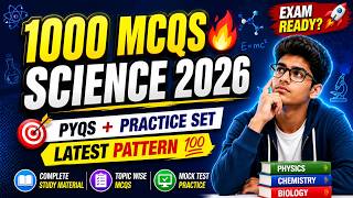 General Science 2026 eBook PDF 🔥 1000 MCQs + PYQs | Latest Exam Pattern Hindi