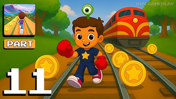 Kooply Run: Subway Craft - Gameplay Walkthrough Part 11 - Casual Problem Solver Game (iOS, Android)