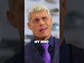 "It's Good for Wrestling..." Cody Rhodes talks Beating Roman Reigns in his Custom Jordans