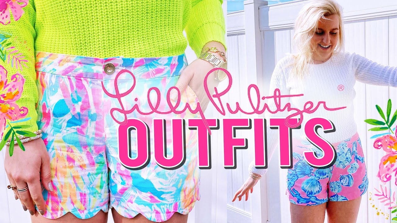 LILLY PULITZER SALE!! PREPPY HOW TO STYLE LILLY PULITZER SHORTS (SPRING LOOKBOOK) || Kellyprepster