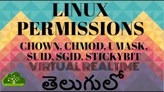 Linux Permissions & Special Permissions -- Linux Virtual Realtime.