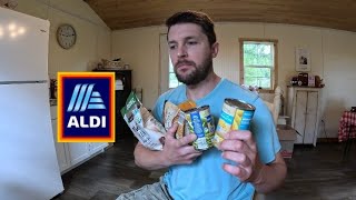 ASMR What can you buy at Aldi for $50?