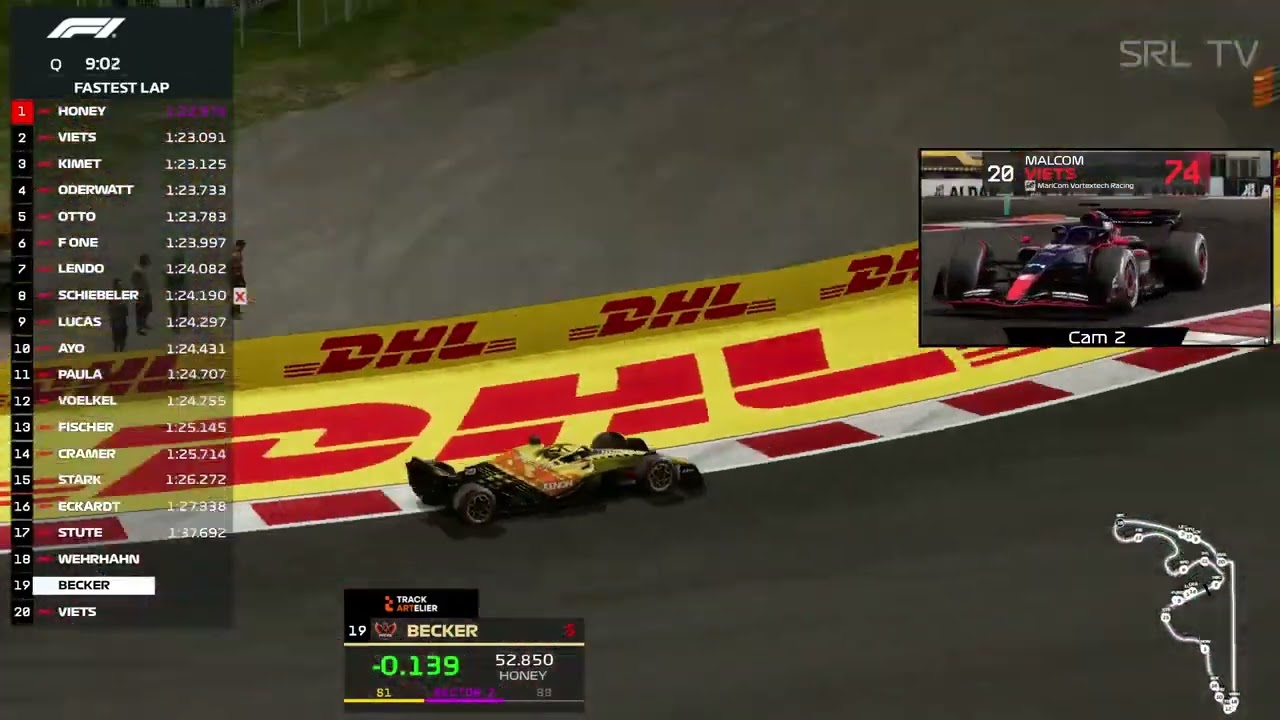 Quali  Soestgaming Racing League   Rennen 10   Abu Dhabi   powered by Trackartelier !merch, !tracks