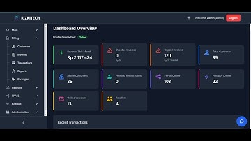 Aplikasi billing wifi | demo halaman billing