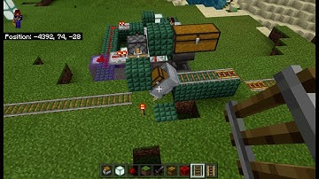 1.16 Bedrock Edition Automatic Minecart loader/Unloader