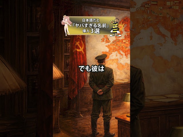 【爆笑】日本語だと「ヤバすぎる名前」の偉人たち3選 1