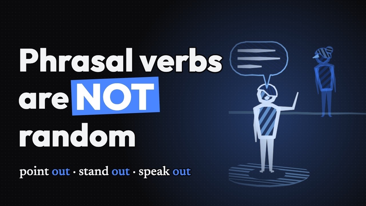 Phrasal verbs are not random: learn the idea behind the particlesink in ...