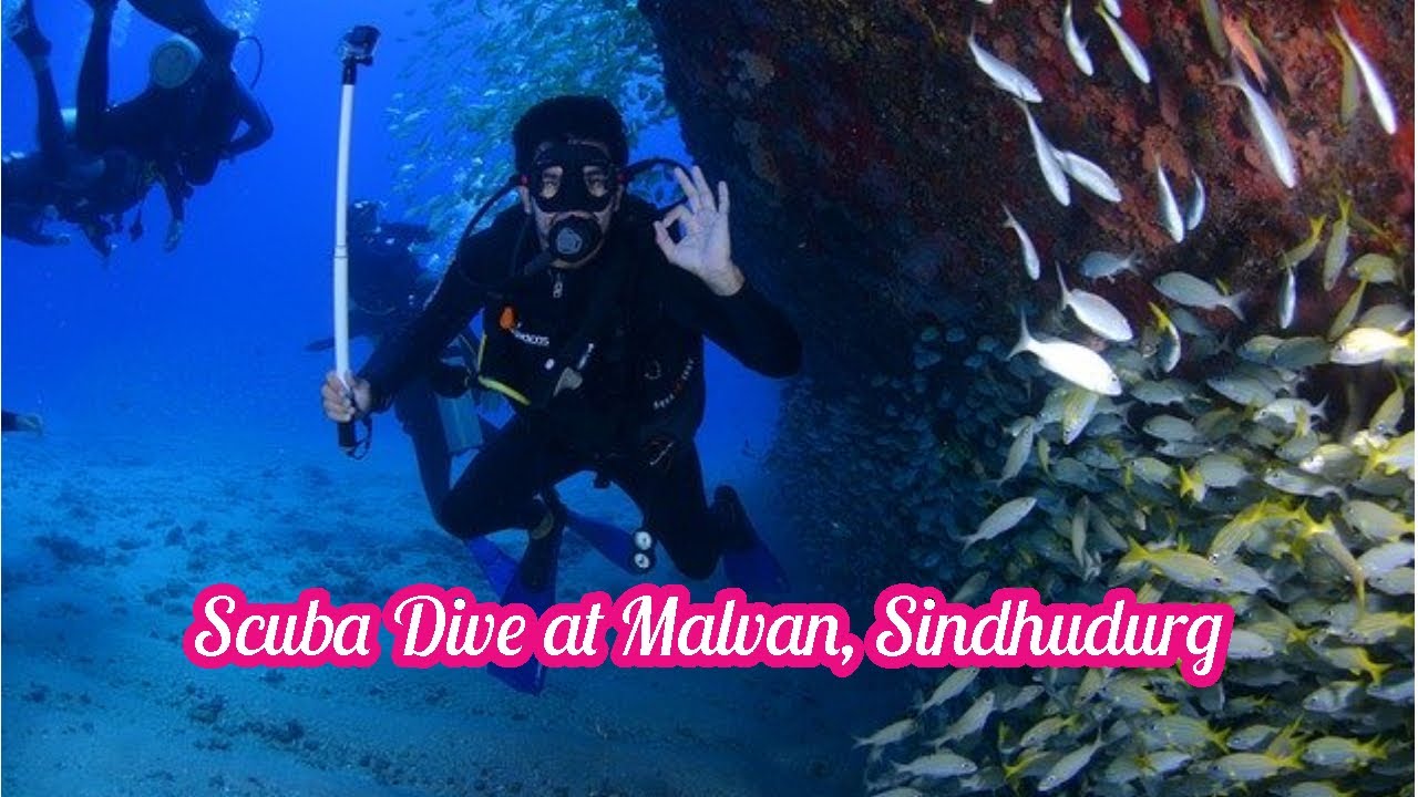 Scuba Diving Near Sindhudurg Fort Malvan, Maharashtra YouTube