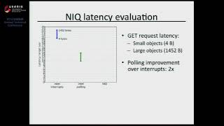 USENIX ATC '13 - Network Interface Design for Low Latency Request-Response Protocols