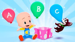 Canção do ABC com Balões  | Canção de natal  Sinos de Natal coloridos!  | Cleo & Cuquín | Crianças