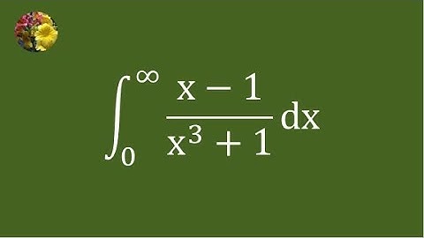 Solving improper integral using basic techniques
