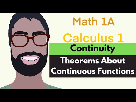 2.5 Continuity | Video 4 - Theorems About Continuous Functions || Calculus 1