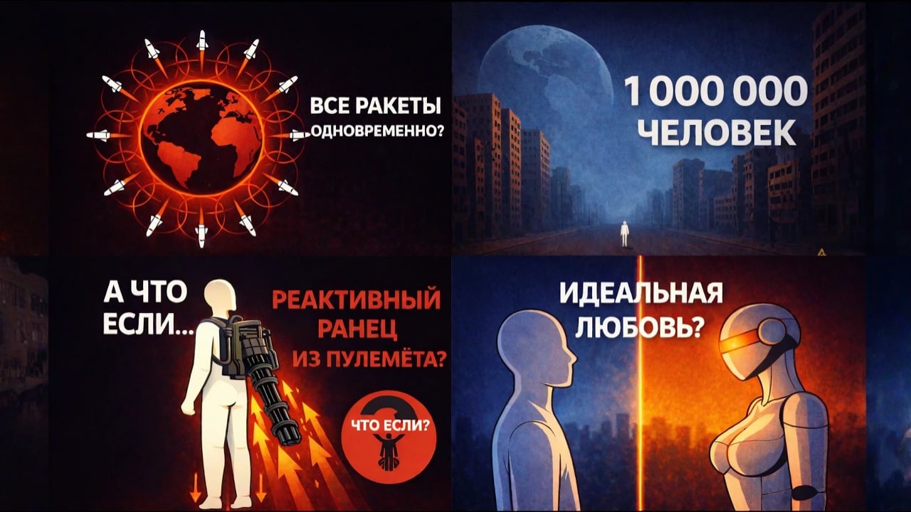 4 Сценария Будущего, Которые Могут Стать Реальностью | Подборка «Что если?» #чтоесли #ии #технологии