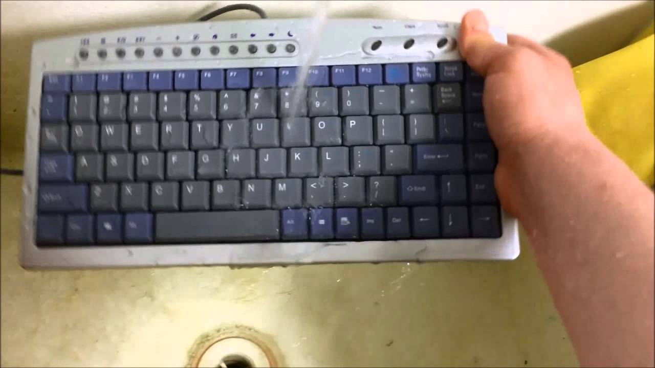How To Clean A Computer Keyboard YouTube