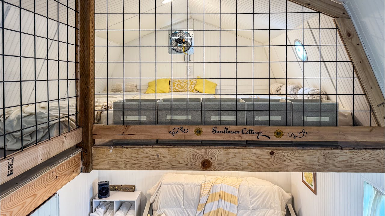 Built Tiny Home That Sleeps 6 for $8K