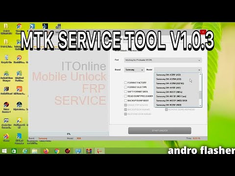 MTK SERVICE TOOL