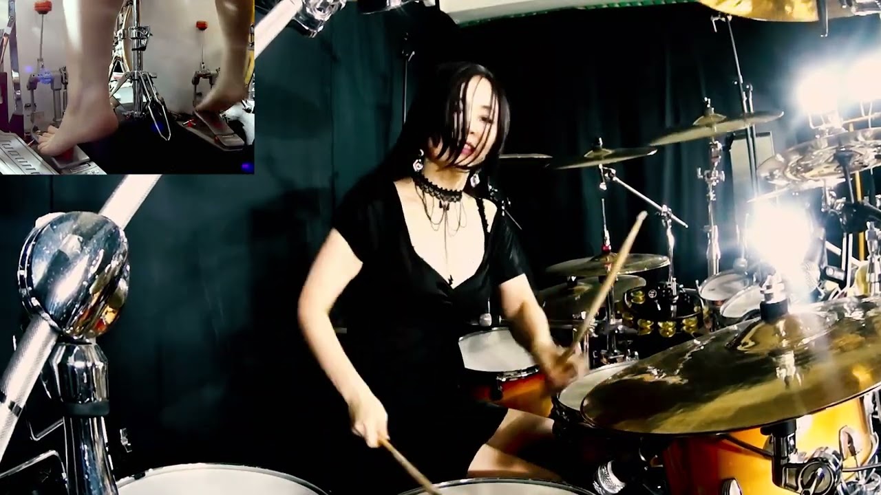 Cannibal Corpse - Hammer Smashed Face drum cover by Ami Kim (164, 4-2)