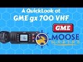 GME GX700 VHF Radio QuickLook with Moose - Moose Marine