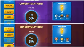 Zooba Top 5% Event Rewards 2 & 7 Days Event Season End