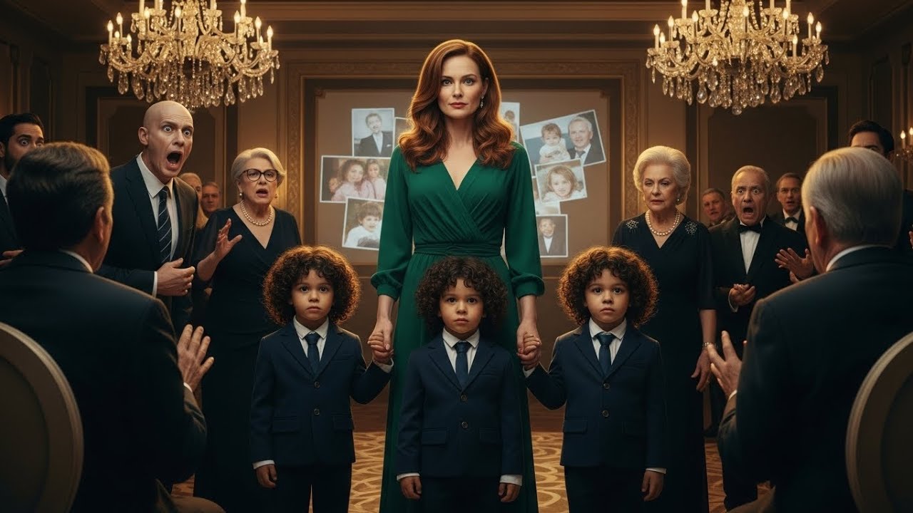 Su Familia Invitó A Su Ex Para Burlarse De Ella: Ella Apareció Con Trillizos Y Lo Destruyó Todo