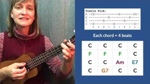This Little Light of Mine with Travis Picking | #Fingerpicking with @AveryHill-Ukulele