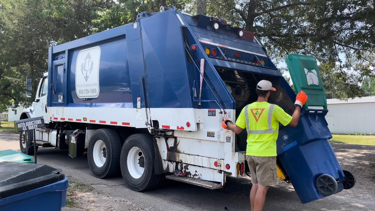 Waste Connections Freightliner M2 Heil 5K Garbage Truck Packing Trash waste-connections-freightliner-m2-heil-5k-garbage-truck-packing-trash
