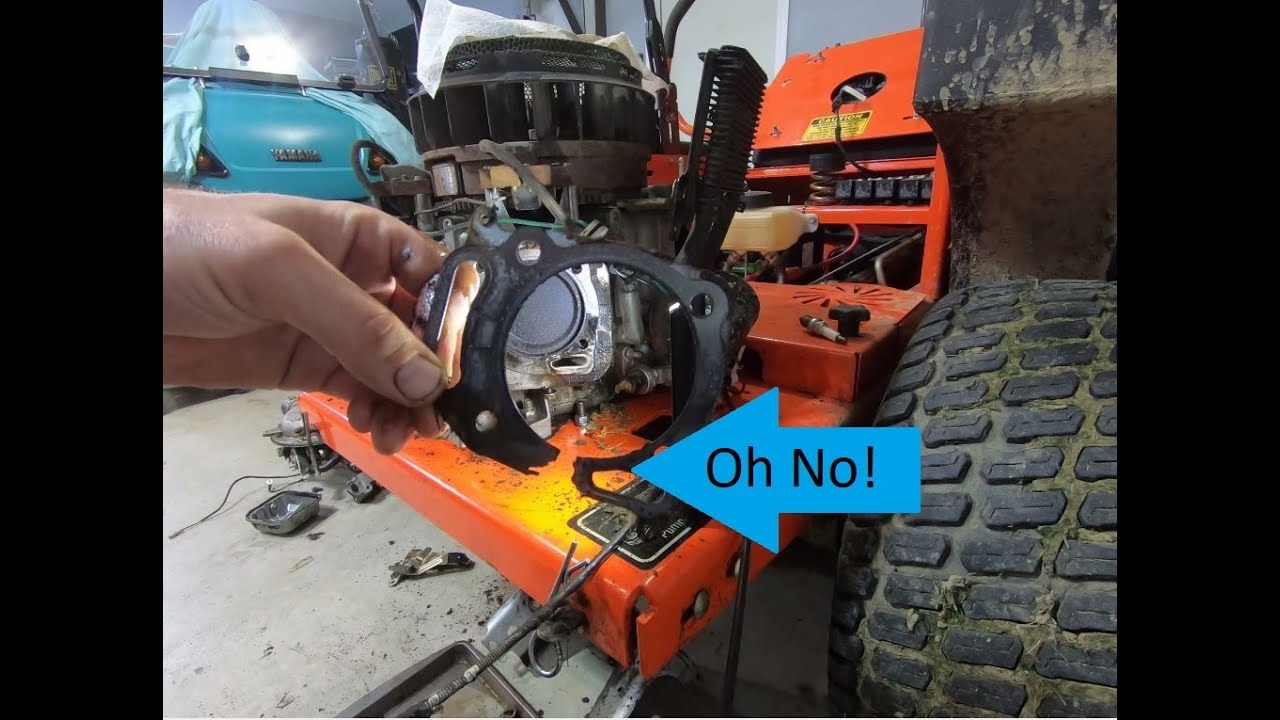 Briggs & Stratton Vanguard 23HP Head Gasket Replacement YouTube