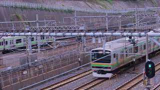 JR東日本  京浜東北線・北陸新幹線E7系・上野東京ライン・山手線