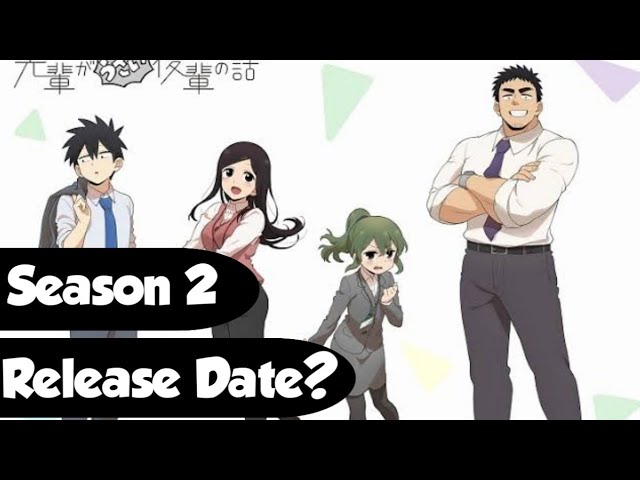 My Senpai is Annoying Season 2 release date: Senpai ga Uzai Kouhai