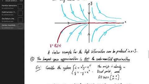 (DS13) Center Manifold Theory (Part 2/2) - Pitfalls and Computations