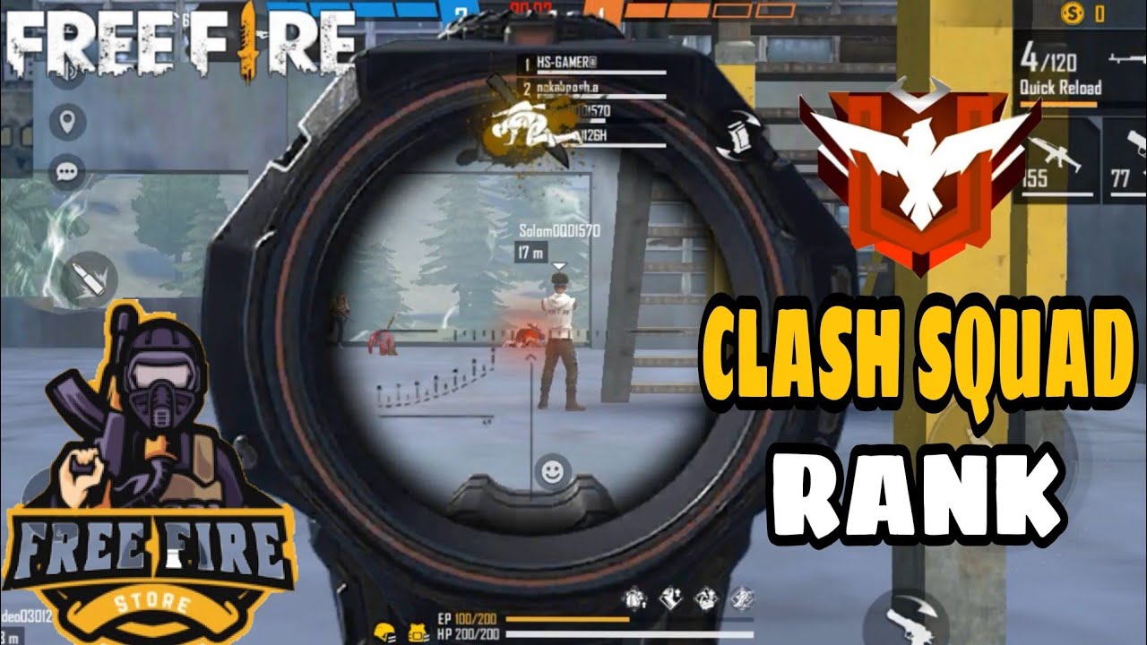BEST CLASH SQUAD RANKED MATCH GAMEPLAY - GARENA FREE FIRE GAME - YouTube