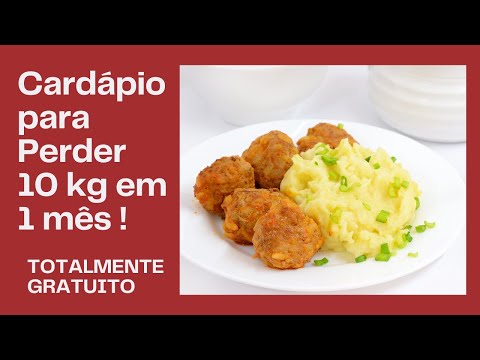 Cardápio para perder 10kg em 1 mês -  PERDER BARRIGA Rápido | Emagrecer Sem Passar Fome!