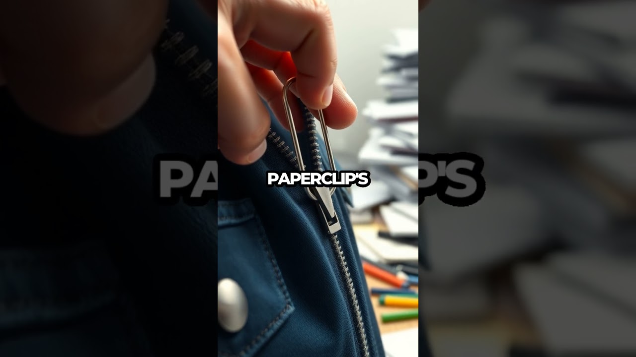 Rescue Your Zipper with Just a Paperclip: Quick Fix!