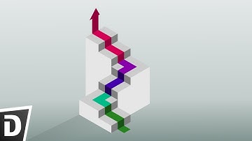 Stair Infographic  - Inkscape Tutorial