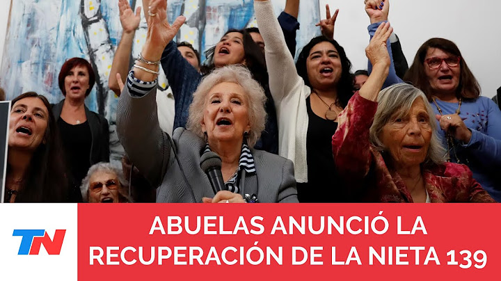 Abuelas de Plaza de Mayo anunció la restitución de la nieta 139