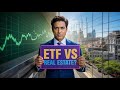 ETFs vs Real Estate which is the Best passive income Investment in India for financial freedom