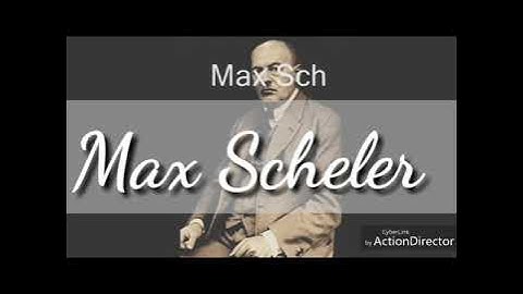 Max Scheler