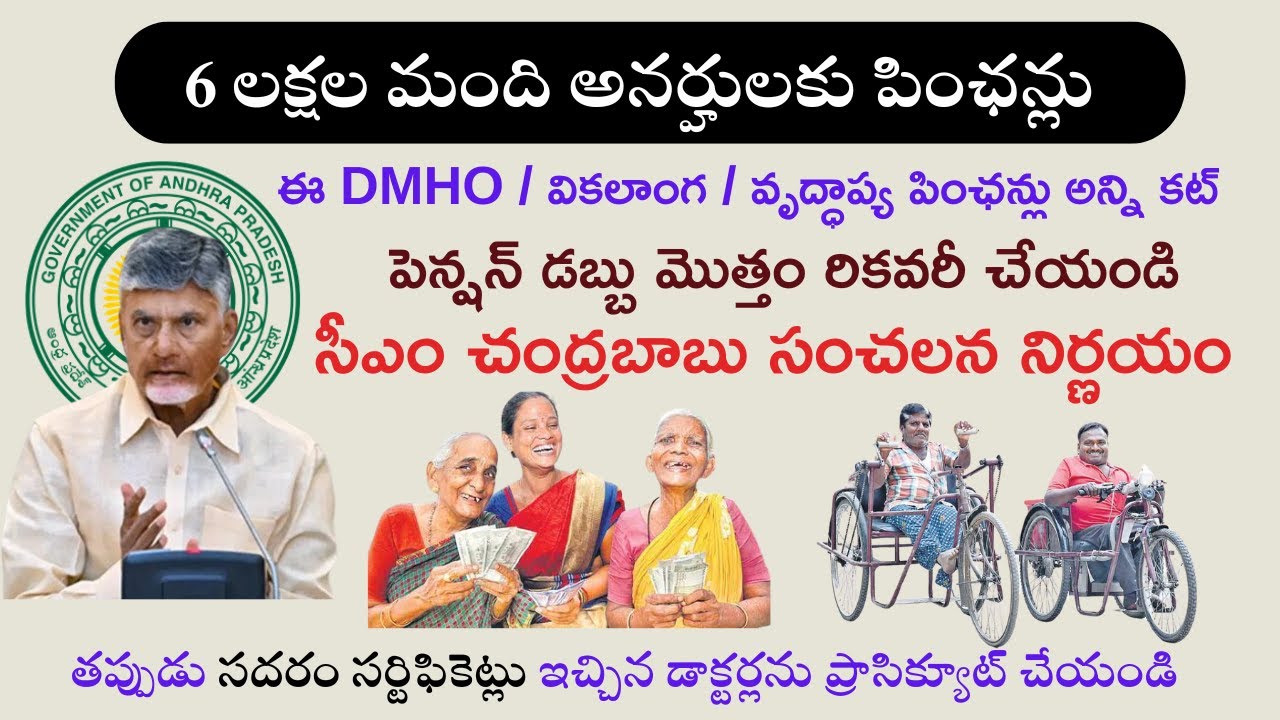 NTR Bharosa Pension Scheme New Update I Bogus Pensions I 6 ntr-bharosa-pension-scheme-new-update-i-bogus-pensions-i-6