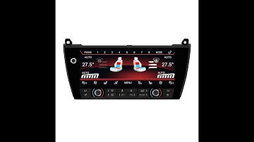 How to Installation AC Climate Control Panel for BMW 5 Series F10 F11 10,25" Touchscreen Klimapanel