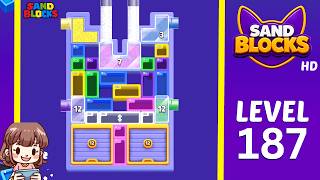 Sand Blocks Level 187 Solution Walkthrough