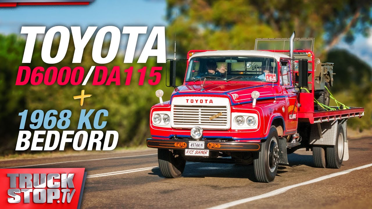 1968 KC Bedford and a Toyota D6000 / DA115 - TRUCKSTOP TV - YouTube