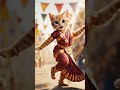 केरल की गलियों में थिरकती नारंगी बिल्लियाँ | Kerala Cat Dance Par Viral #shorts #funny