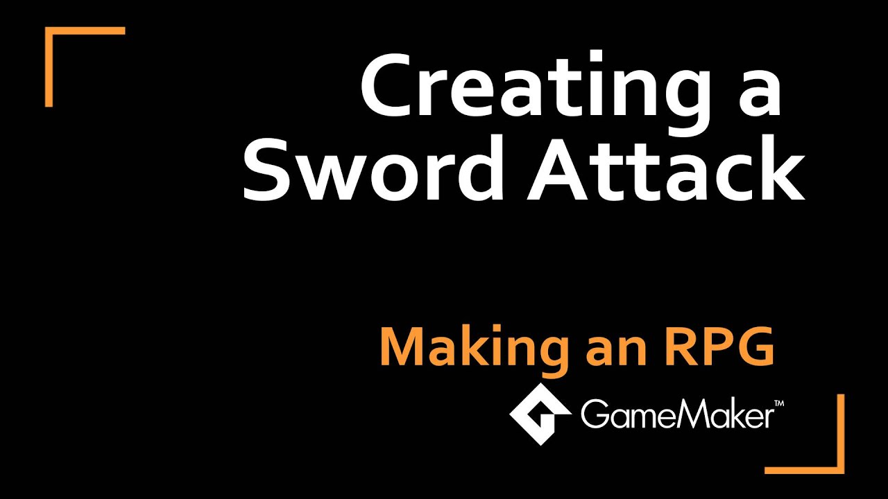 Creating a 2D Attack Object in GameMaker Studio 2 - YouTube
