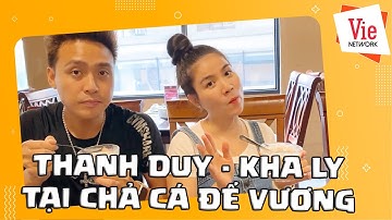 Vợ chồng Thanh Duy - Kha Ly khen nức nở khi thưởng thức chả cá tại nhà hàng Nguyên Khang